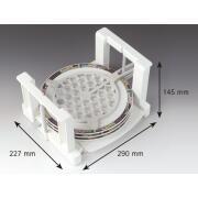 Protège-assiettes télescopique