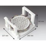 Protège-assiettes télescopique