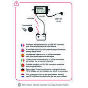 10V-50V / USB-C 5V coudé
