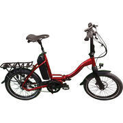 Vélo pliant à assistance électrique Juny : Rouge 11Ah