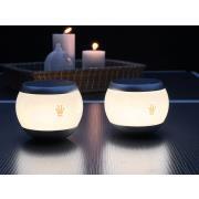 Lampe solaire pour pare-vent (2 pcs)