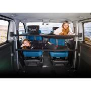 Lit de cabine : Double. Pour Ducato, Boxer, Jumper, Sprinter, Crafter et Master avec sièges pivotants.