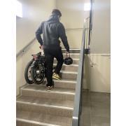 Vélo à assistance électrique pliant Juny : Noir 14Ah