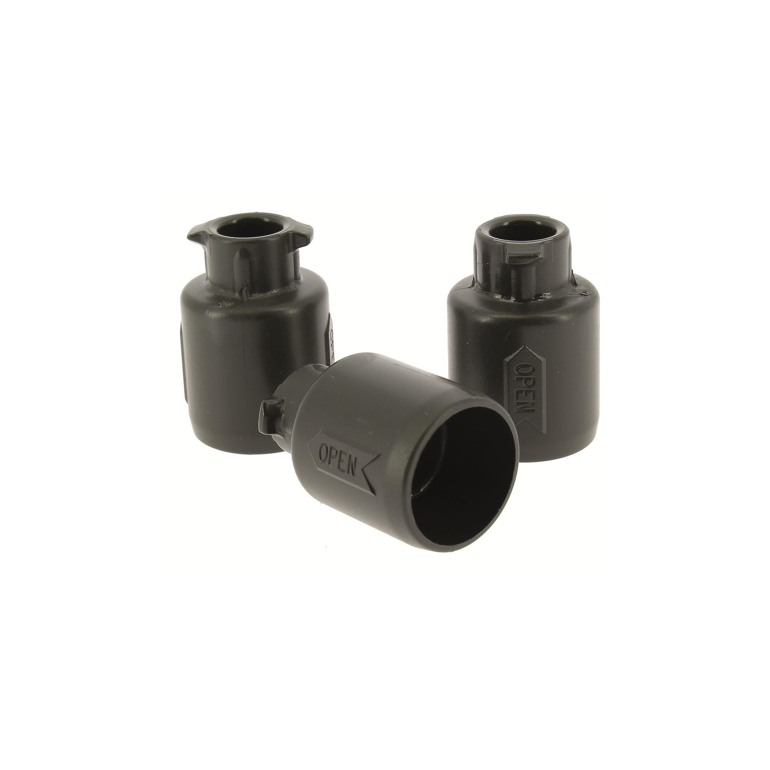 Kit de 3 embouts à baïonnette pour auvents