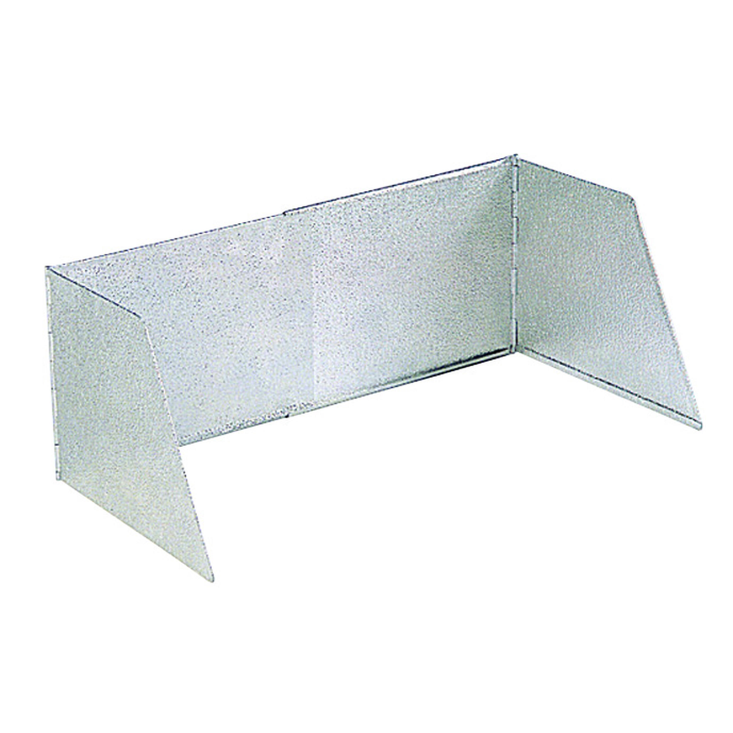 Pare-flammes aluminium extensibles : Hauteur 24 cm.