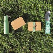 Bouteille isotherme Animaux : Verte