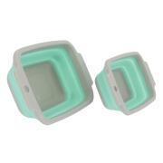 Plat rectangle rétractable : Petit modèle vert