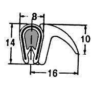 Profil à pince à lèvre cellulaire
