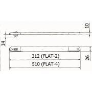 Réglette à Leds Flat
