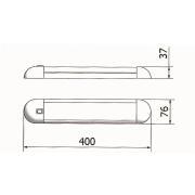 Réglette à Leds Luxy : Blanche