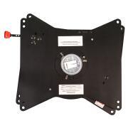 Embase pivotante homologuée pour siéges d'origine ou RIB V2 : Trafic / Vivaro Réhausse + glissière