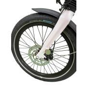 Vélo à assistance électrique pliant Juny : Blanc 17Ah