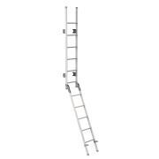 Echelle extérieure Omni Ladder : Deluxe pliante 11 marches