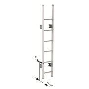 Echelle extérieure Omni Ladder : Deluxe pliante 11 marches