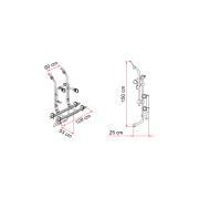 Porte-vélos Carry Bike pour mini-van : Ford Transit