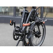 Vélo à assistance électrique pliant Folky : Noir 16Ah