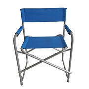 Fauteuil director en acier : Coloris bleu