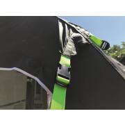 Sangles d'arrimage auvent : coloris vert