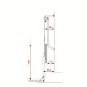 Porte-vélos Bike Lift BR-System : Modèle Standard Rail