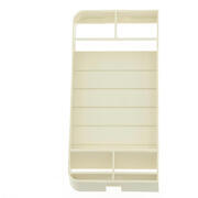 Capot d'évacuation des gaz brulés pour grille