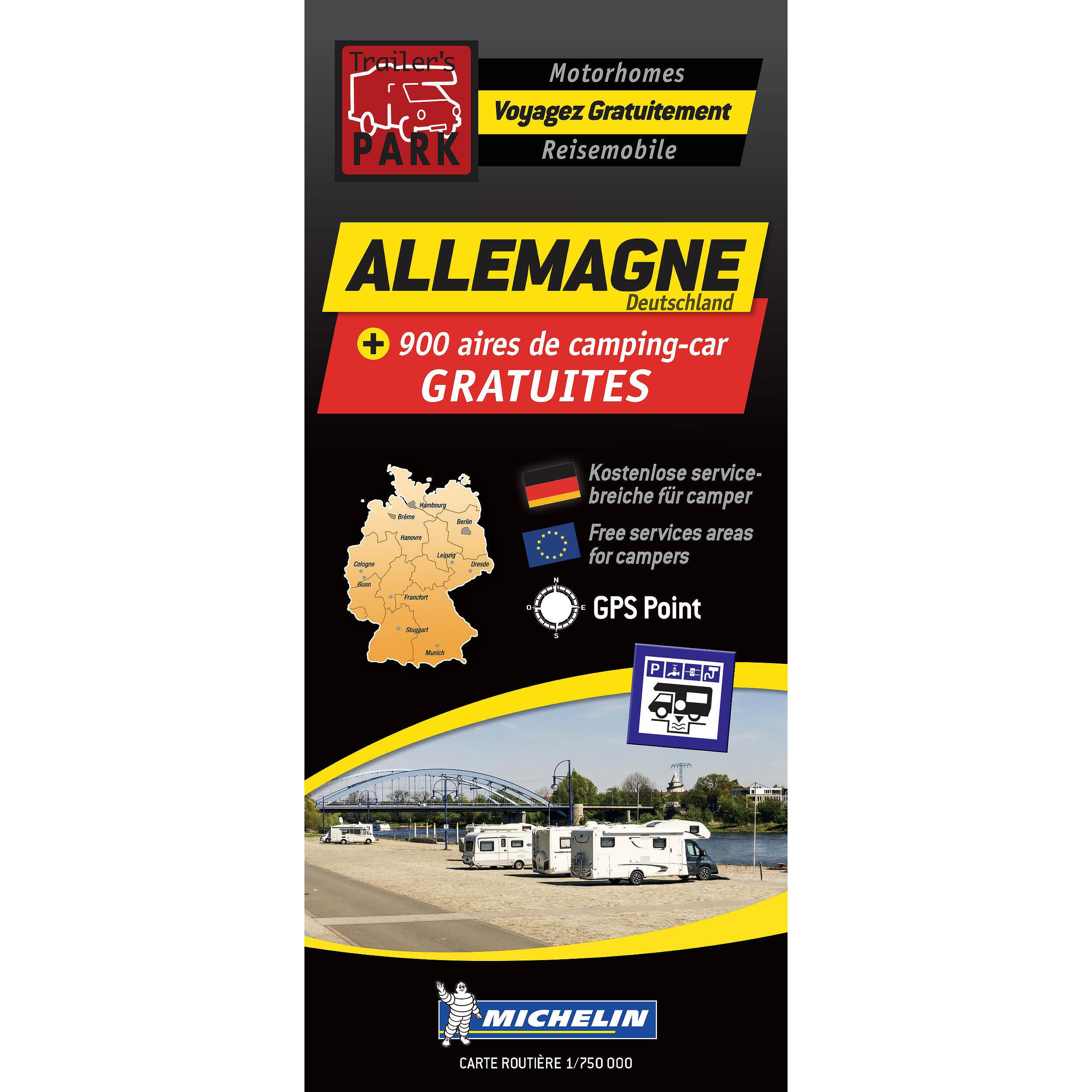 Cartes routières aires gratuites : Allemagne