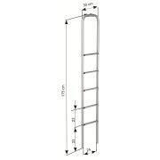 Echelle extérieure Omni Ladder : 5 marches