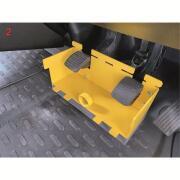 Antivol de pédales : Ford Transit depuis 2013 et Mercedes Benz Sprinter depuis 2006, boîtes automatiques