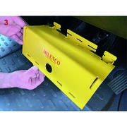 Antivol de pédales : Ford Transit depuis 2013 et Mercedes Benz Sprinter depuis 2006, boîtes automatiques