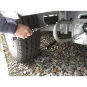 Sabot de roue compact :