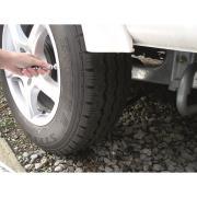 Sabot de roue compact :