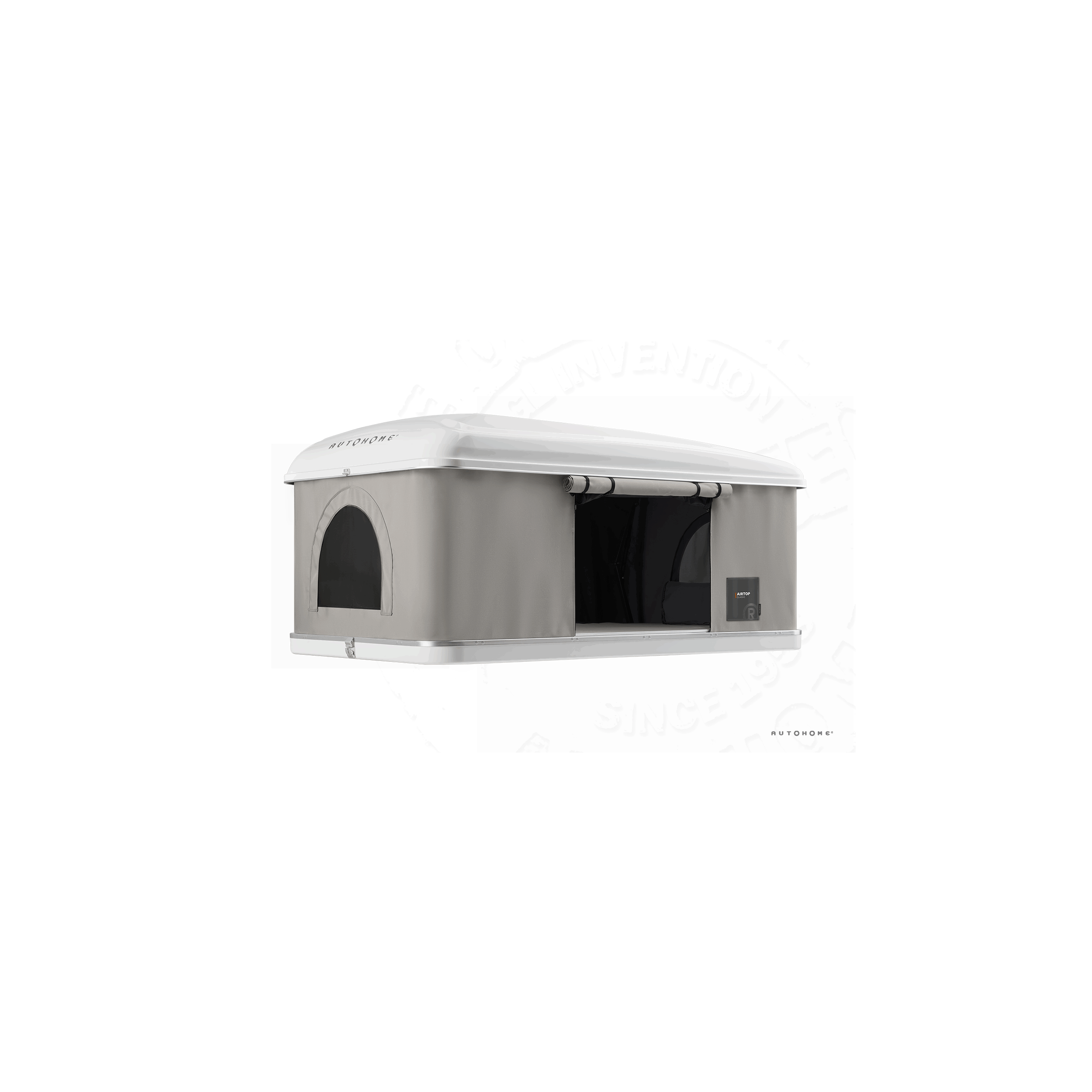 Tente de toit Airtop Classique : Small coloris gris