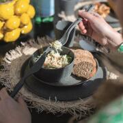 Set de 3 couverts KLIKK Nature