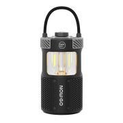 Lampe / enceinte de camping rechargeable Follow Light F1 : Noire