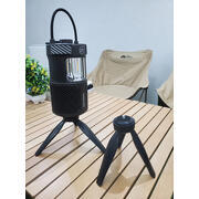 Lampe / enceinte de camping rechargeable Follow Light F1 : Noire