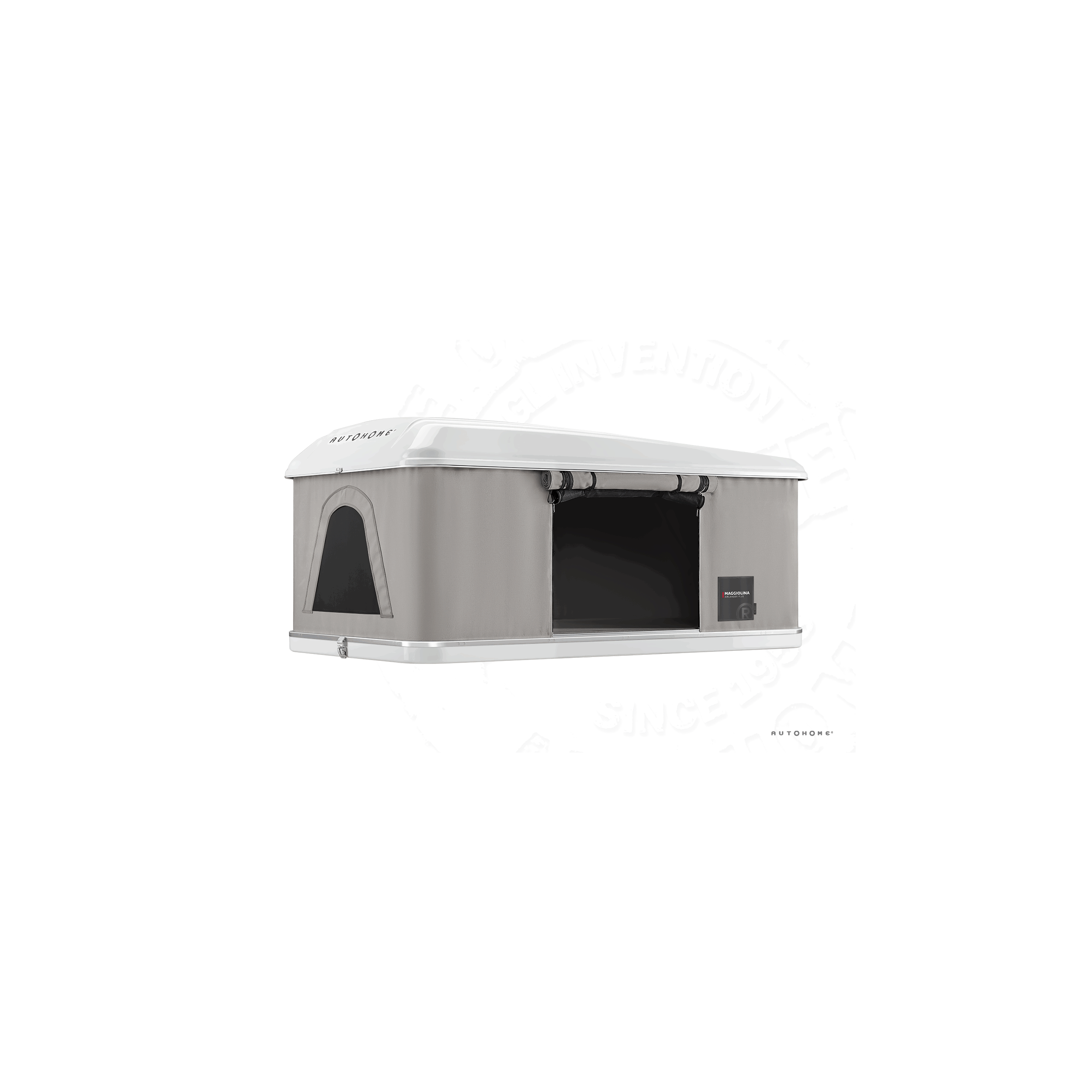 Tente de toit Maggiolina Airlander Plus : Large coloris gris