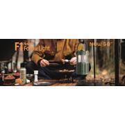 Lampe / enceinte de camping rechargeable Follow Light F1 : Sable