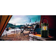 Lampe / enceinte de camping rechargeable Follow Light F1 : Verte