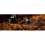 Lampe / enceinte de camping rechargeable Follow Light F1 : Verte