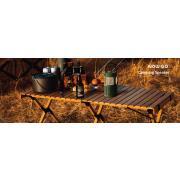 Lampe / enceinte de camping rechargeable Follow Light F1 : Verte