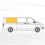 Baie Sunvan Volkswagen T5/T6 : Fixe arrière droit (L2) Full Sérigraphie