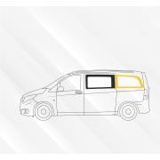Baie Sunvan Mercedes Vito à partir de 2014 : Fixe arrière gauche (L2)