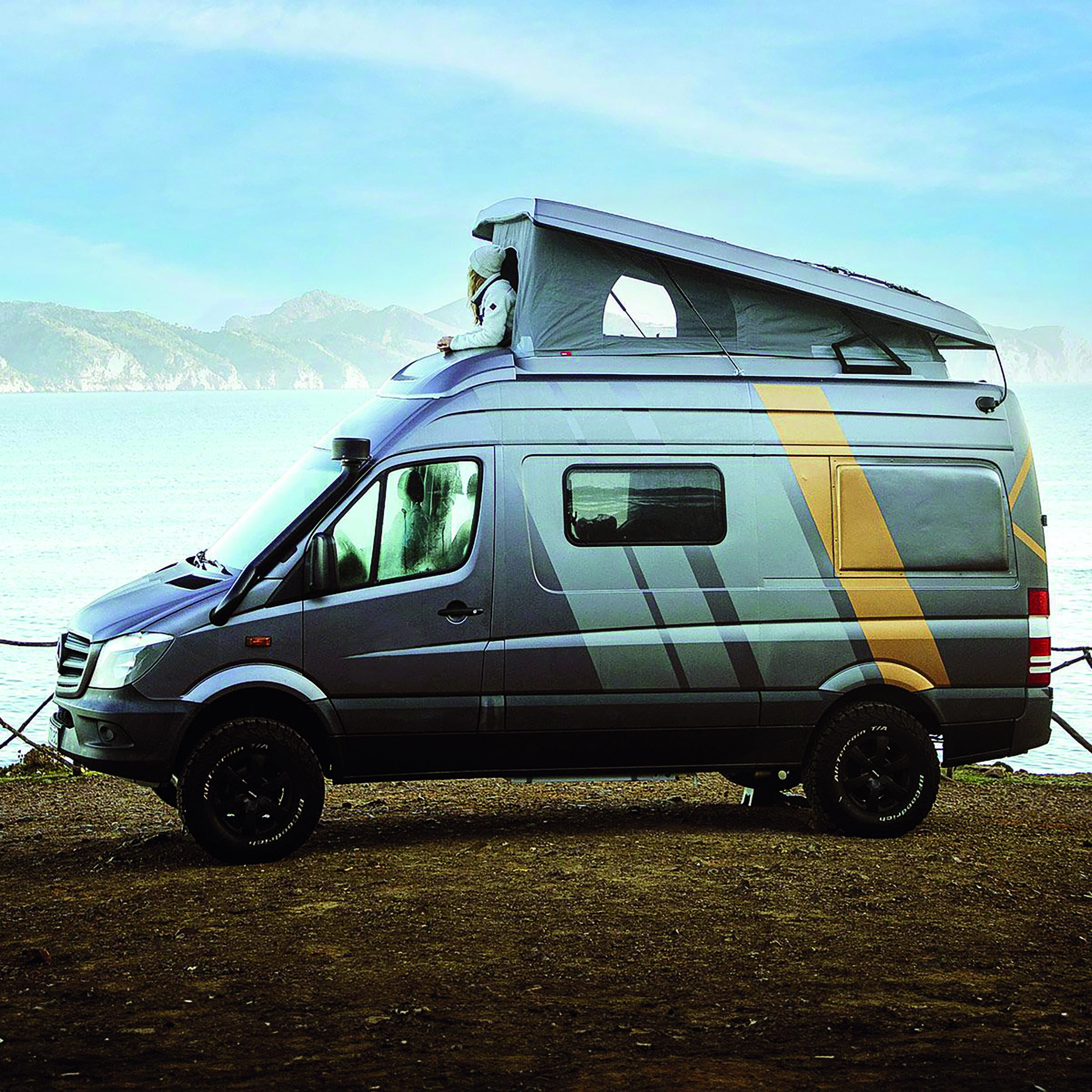Toit relevable avant pour Mercedes Sprinter après 2006 L2, L3, L4 H2