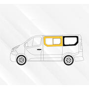 Baie Sunvan Renault Trafic 3 : Coulissante avant gauche (L1/L2)
