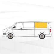 Baie Sunvan Volkswagen T5/T6 : Fixe arrière gauche (L2) Full Sérigraphie