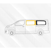 Baie Sunvan PSA Jumpy / Expert 3 / Scudo à partir de 2017 : Fixe avant gauche (L2/L3)
