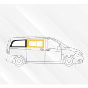 Baie Sunvan Mercedes Vito à partir de 2014 : Coulissante avant droit (L2/L3)