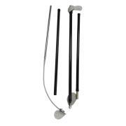 Barre anti-poche d'eau en fibre