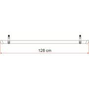 Rail supplémentaire Quick pour porte-vélos : Anodisé