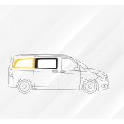 Baie Sunvan Mercedes Vito à partir de 2014 : Fixe arrière droit (L2)