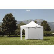 Paroi latérale tonnelle Zebo : 3 mètres porte + fenêtre